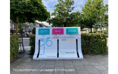 E-Bike Ladestation Altenhundem Bhf.