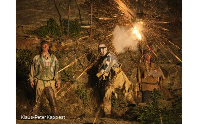 Karl-May Festspiele am Abend