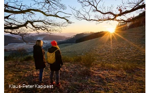 Sonnenuntergang Wallburgturm