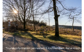 Vesperinsel am Wanderparkplatz Heinsberger Hochheide