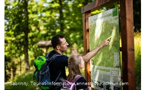 Infotafel am Veischeder Sonnenpfad