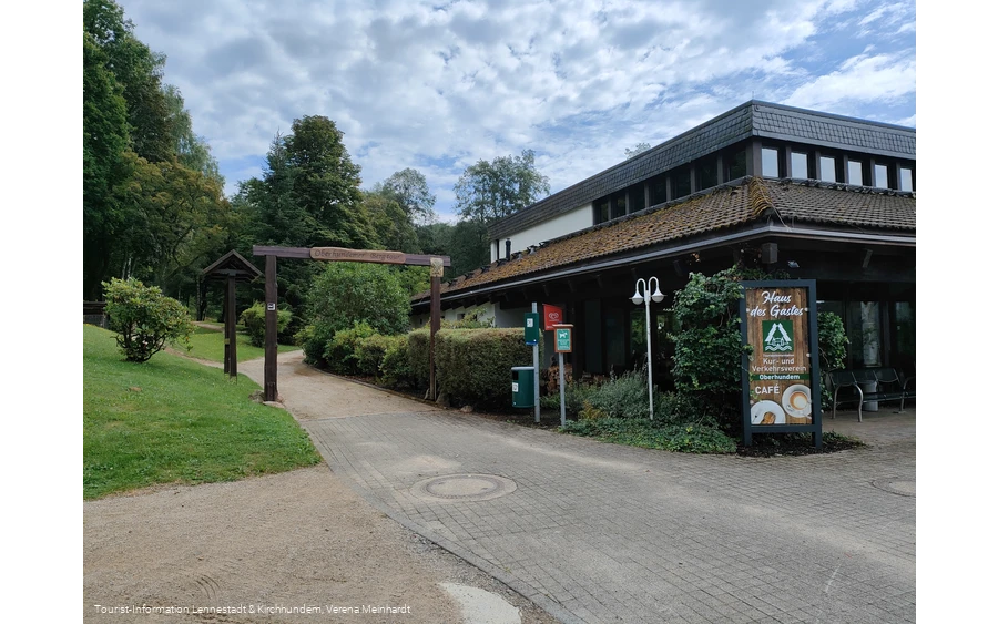 Eingang zum Kurpark Oberhundem