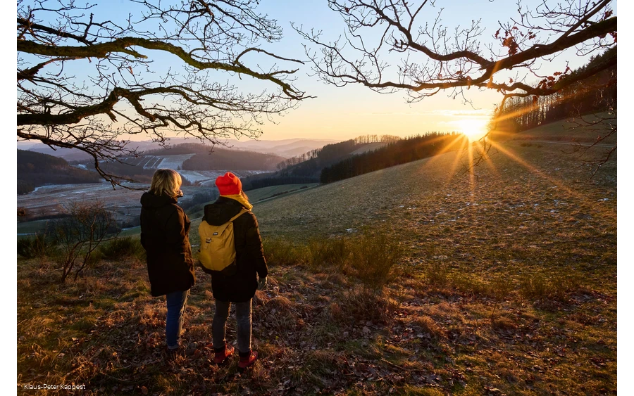 Sonnenuntergang Wallburgturm Sonnenuntergang Wallburgturm