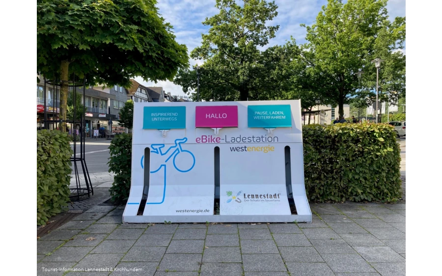 E-Bike Ladestation Altenhundem Bhf.