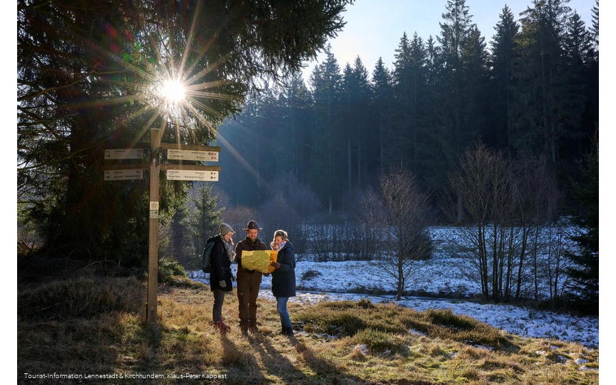 Schwarzbachtal Rangerwanderung Karte