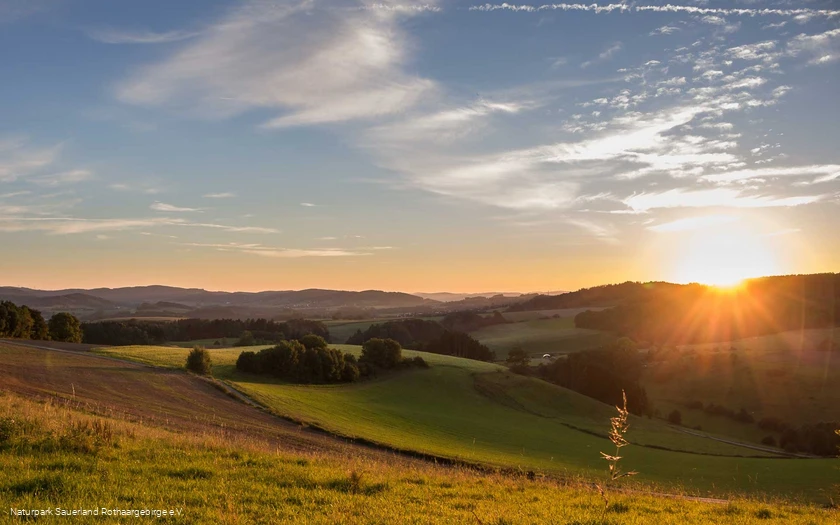 Abendstimmung im Melbecketal
