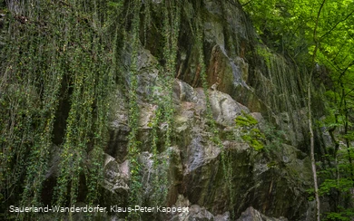 Sauerland-Seelenort: Steinbruch Peperburg