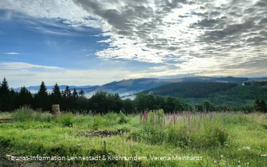 Ausblick von der Kophelle nach Kohlhagen