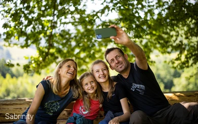 Familien-Selfie