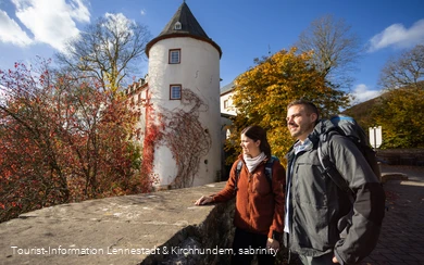Burg Bilstein im Herbst