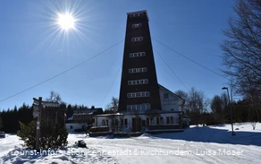 Rhein-Weser-Turm im Winter