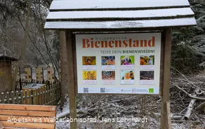 Bienenstand am Walderlebnispfad in Neuenrade