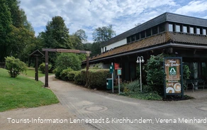 Eingang zum Kurpark Oberhundem