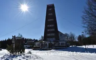 Rhein-Weser-Turm im Winter