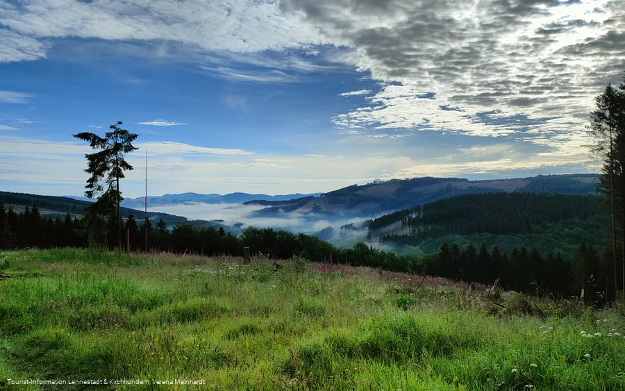 Ausblick von der Kophelle nach Kohlhagen