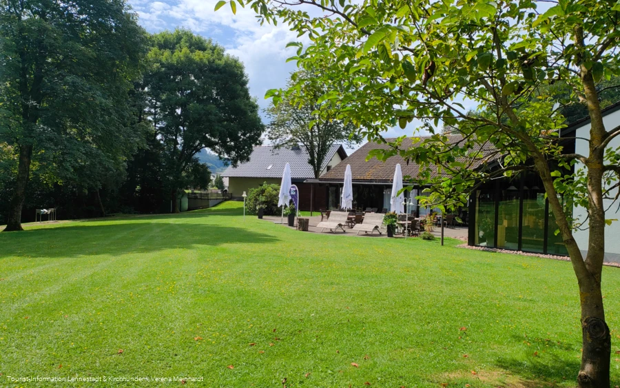 Terrasse Haus des Gastes