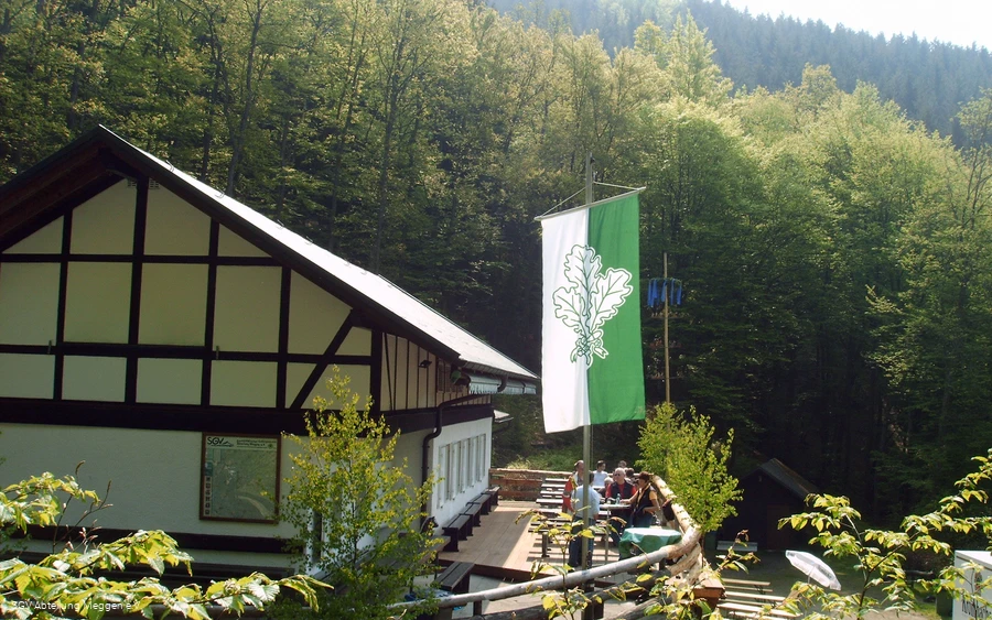 SGV Hütte Meggen Terrasse 