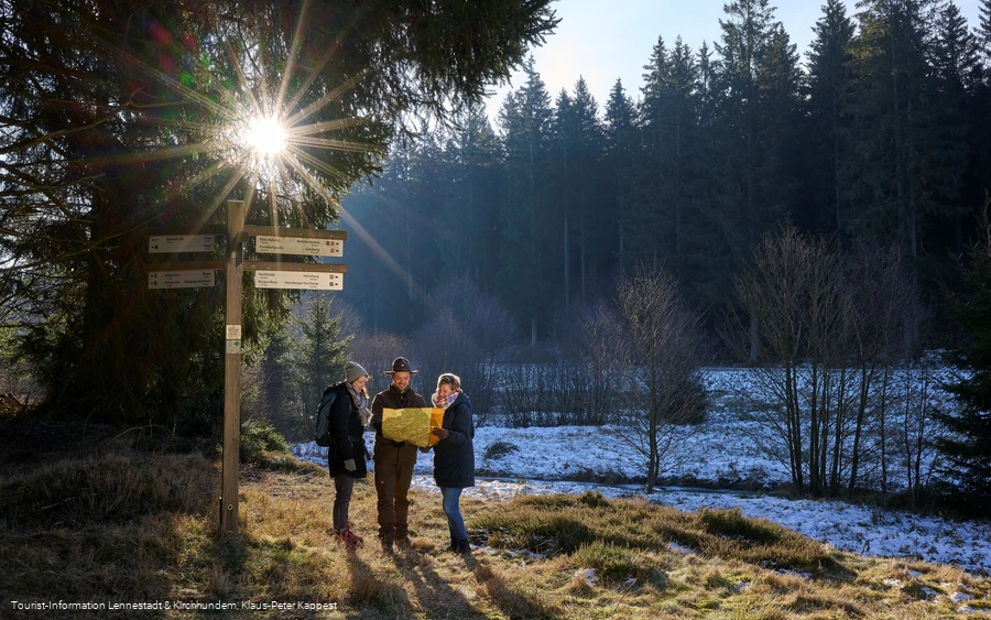 Schwarzbachtal Rangerwanderung Karte