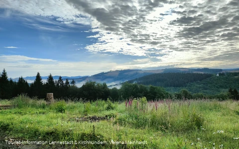 Ausblick von der Kophelle nach Kohlhagen
