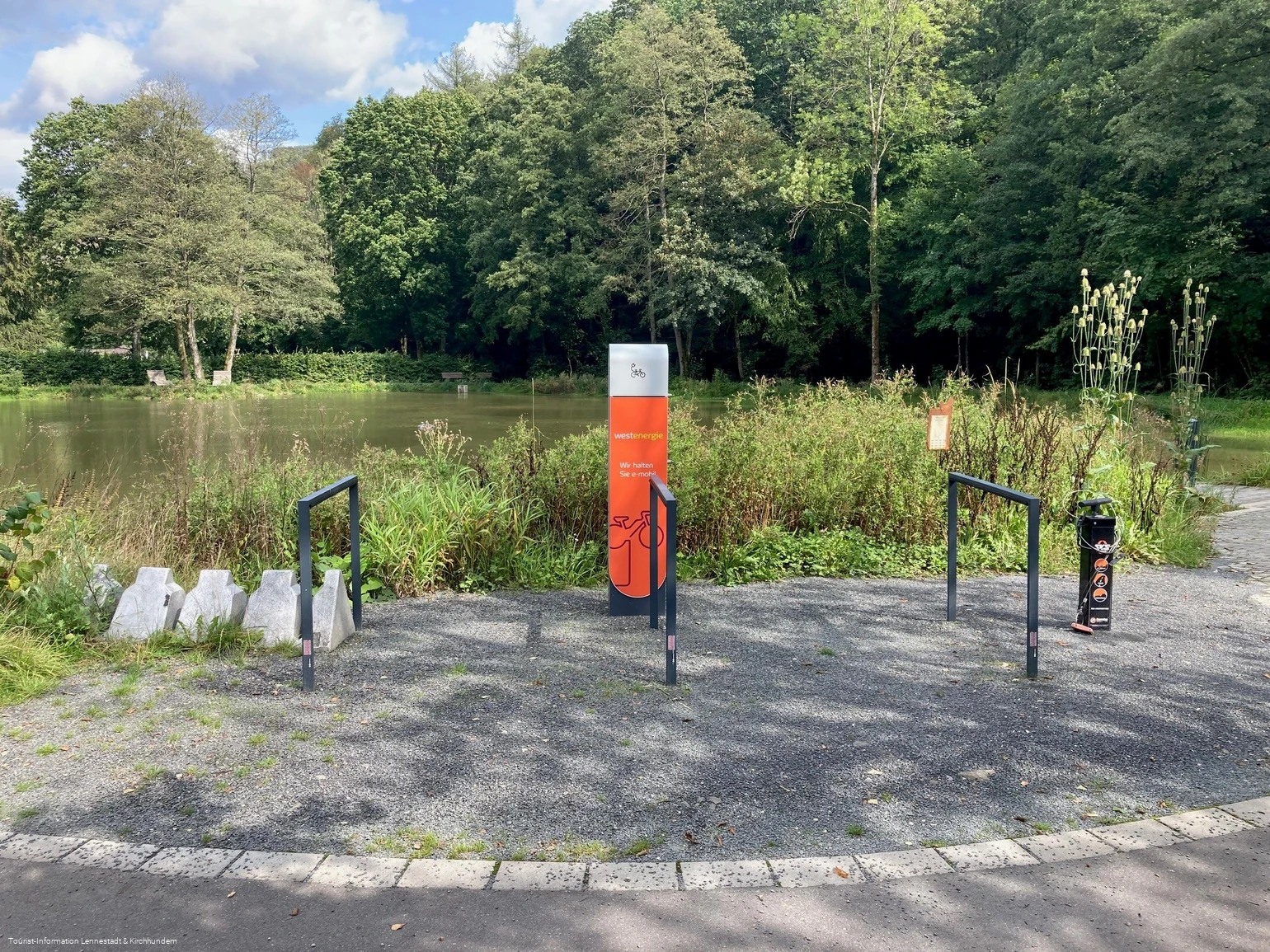 Kahnteich E-Bike Ladestation