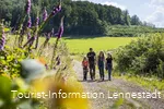 Familie auf dem Veischeder Sonnenpfad