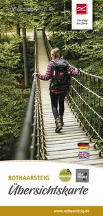 Rothaarsteig Übersichtskarte
