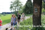 Wanderer auf dem Sonnenpfad